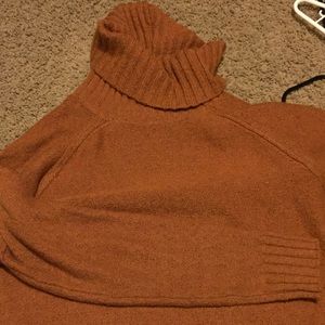 Burnt Orange Turtleneck
